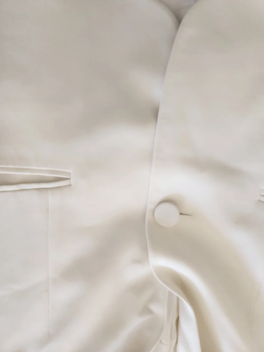 Lafayette 148 New York Ivory Tailored Blazer